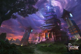 中国风场景气氛图古风山水建筑武侠仙侠CG原画游戏美术素材参考